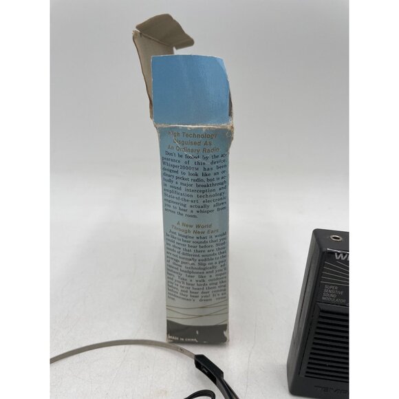 Whisper 2000 Personal Sound Amplification System With Box & Instructions - Picture 6 of 10